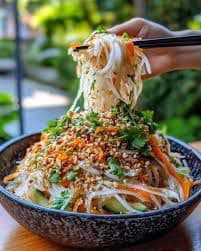 Grilled Chicken Vermicelli Noodle