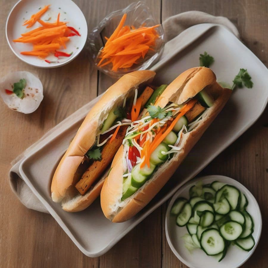 Vegetarian Banh Mi