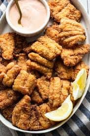 Fried Catfish with Spicy Garlic Fish Sauce