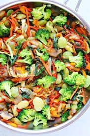 Stir-Fried Mixed Vegetables