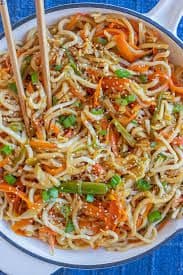 Braised Gluten Chow Mein