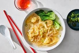 Wonton Egg Noodle Soup