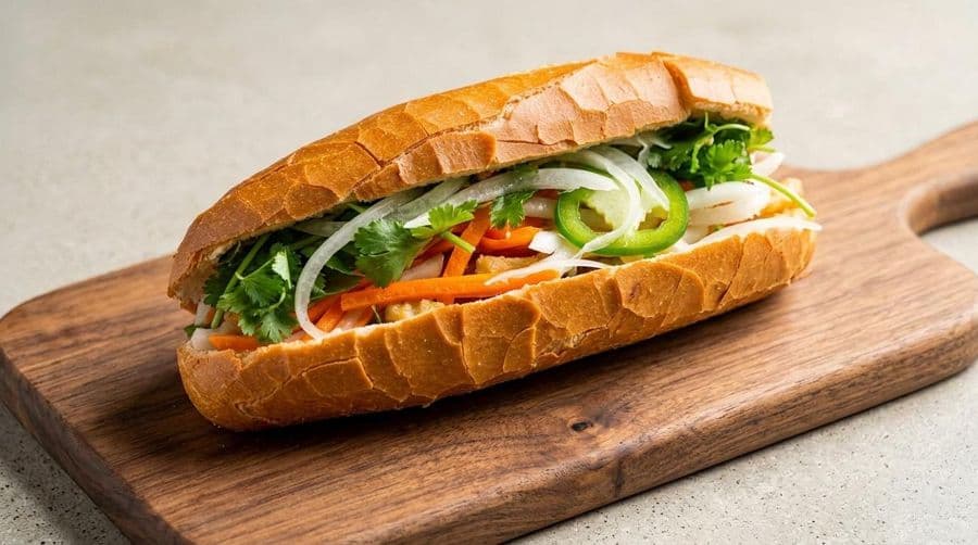 Vegetarian Banh Mi