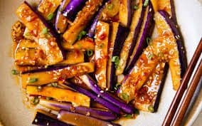 Stir-Fried Eggplant