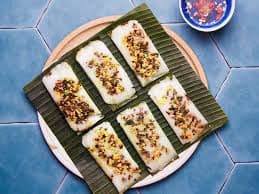 Flat Steamed Rice Dumpling (3) - Banh Nam
